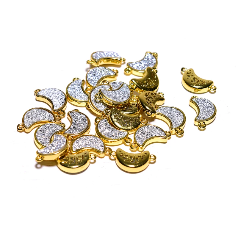 Оптовая продажа инкрустация Непал Луна Бусы украшение кулон для изготовления