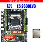 X99 H9 комплект материнской платы с Xeon E5 2630L V3 LGA2011-3 ЦП DDR4 комплект памяти
