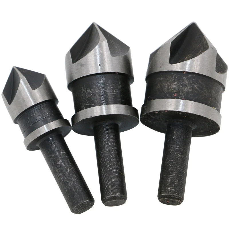 

3 pieces of high quality 82 degree countersunk bit set woodworking drill bit chamfering chamfering tool wood drilling tool