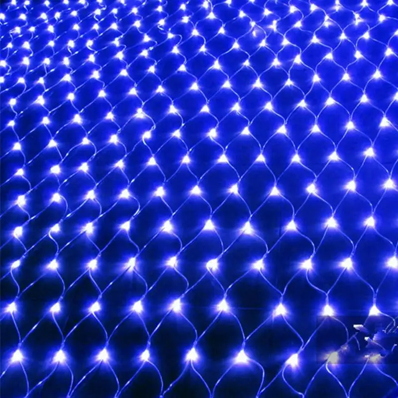 

2x3 м 8 режимов 192 светодиодов Строка рождественской световые лампы для рождественские вечерние Сад Свадебные украшения