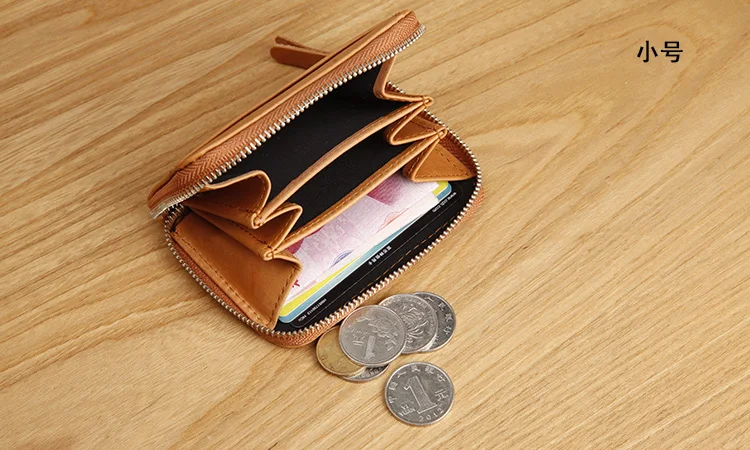 Бумажник LANSPACE Женский держатель для кредитных карт из натуральной кожи|coin purses