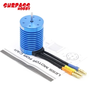 Бесколлекторный двигатель F540, 3930 КВ3300 КВ4370 кв с высоким крутящим моментом, 4 полюса, для 110 гоночных автомобилей, грузовиков, игрушек-багги для бездорожья