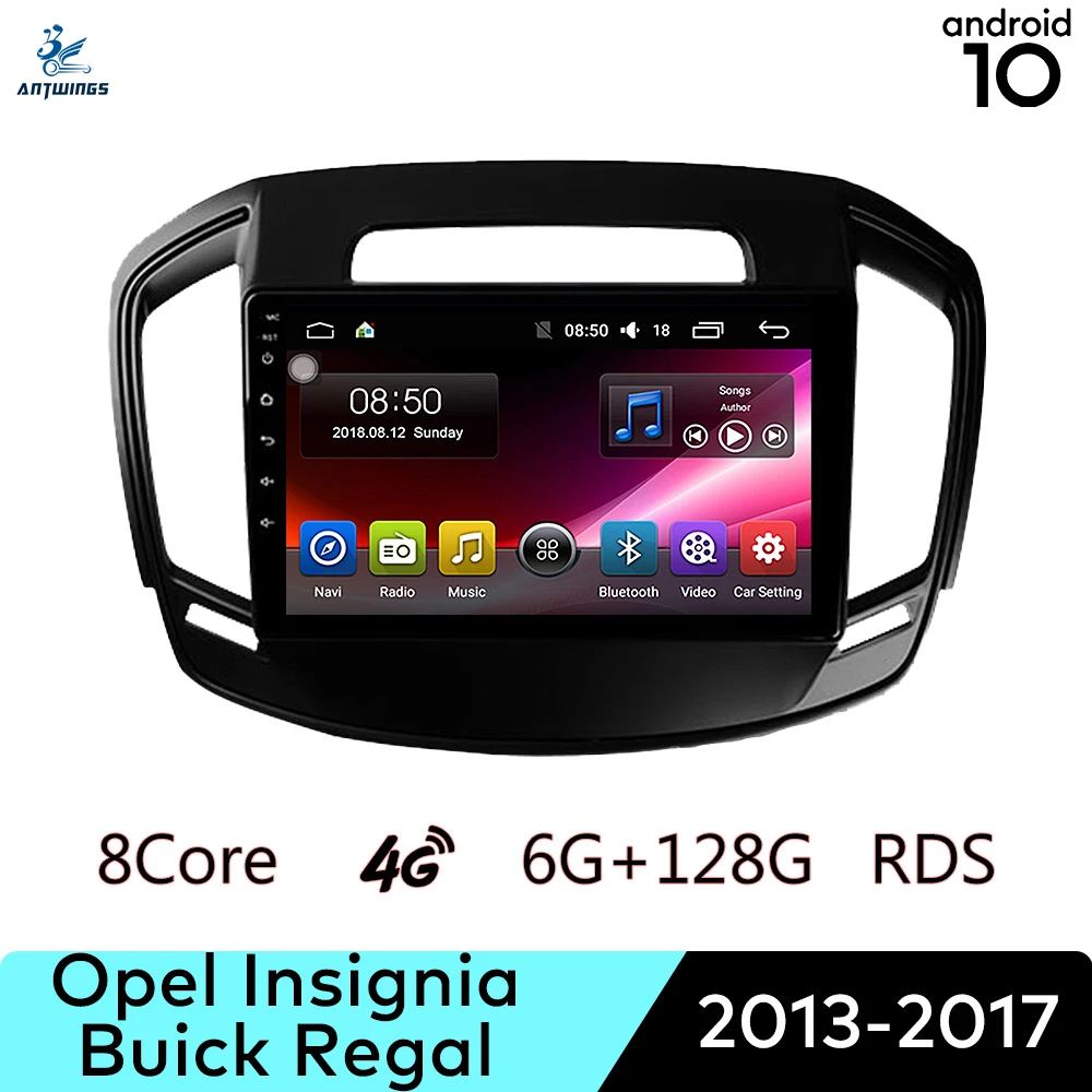 Мультимедийная магнитола с сенсорным экраном Android 10 Bluetooth для Opel Insignia Buick Regal 2013 |