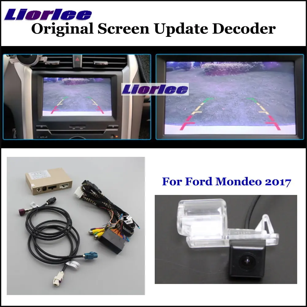 

HD Reverse Parking Camera For Ford Mondeo 2017 Rear View Backup CAM Decoder Accessories Alarm System