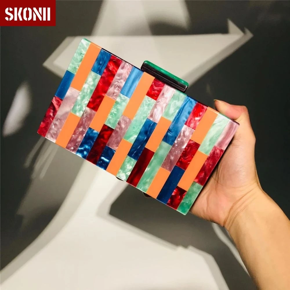 

SKONII Elegant Women Clutch Evening Bags Wedding Party Handbag Purse