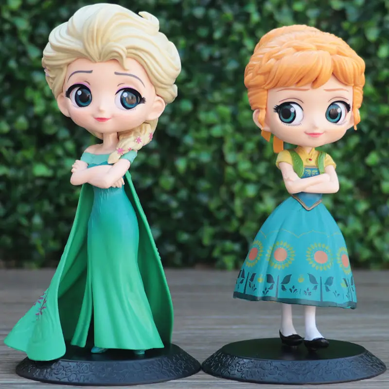 

Disney's Hand-Made Frozen Princess Aisha Ann Kawaii Big Eyes Princess Variety Little Beauty Character Action Figure