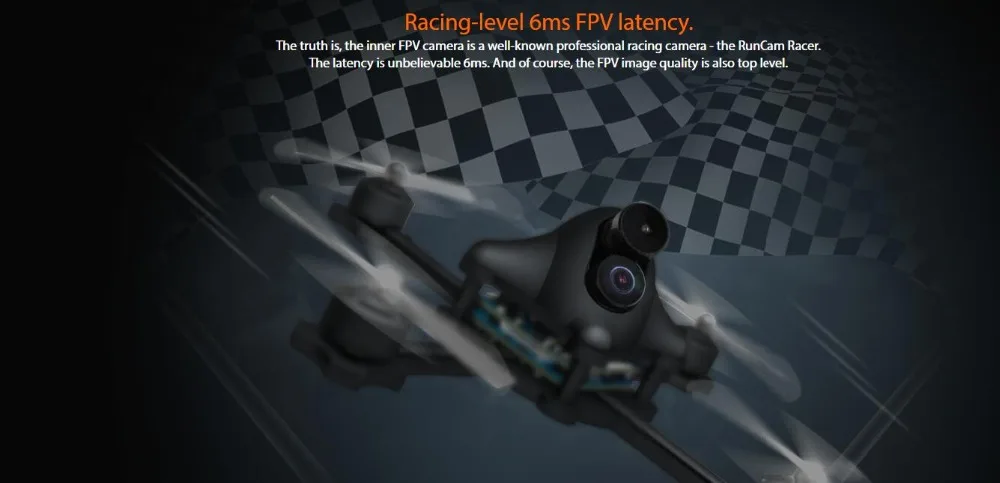 Новинка RunCam Hybrid 4K 30fps FOV 145 градусов HD Запись DVR двойной объектив камера Низкая задержка одноплатная для RC гоночный Дрон