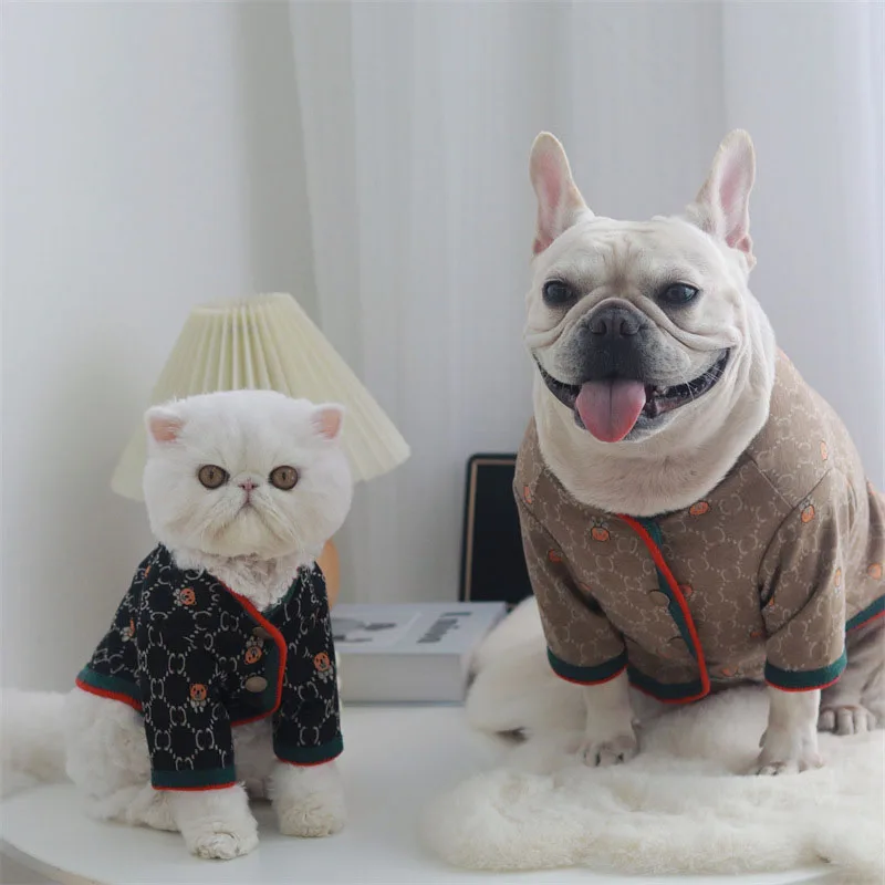 

Одежда для собак брендовая Дизайнерская куртка для домашних питомцев корги такса собака кошка толстовки куртка одежда для маленьких собак ...