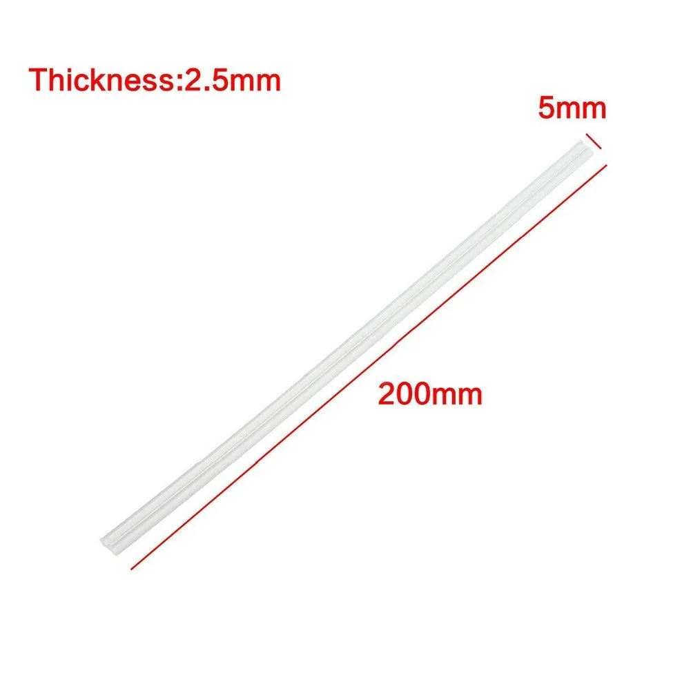 

100 шт./набор, пластиковые сварочные прутки, 200x5x2,5 мм