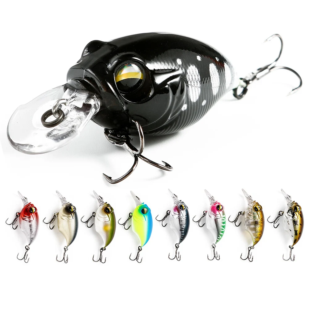 

Crankbait плавающая приманка для рыбалки, 43 мм 7,1 г искусственный воблер, твердая Пластик Форель Приманка Minnow рыболовные снасти