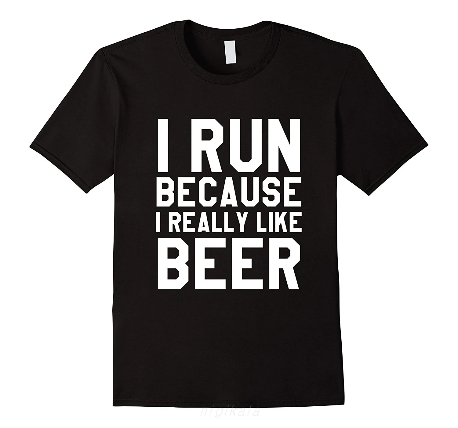 

Забавная рубашка I Runer, потому что я действительно люблю пиво, футболки, мужская одежда, бесплатная доставка, футболка с коротким рукавом, фут...