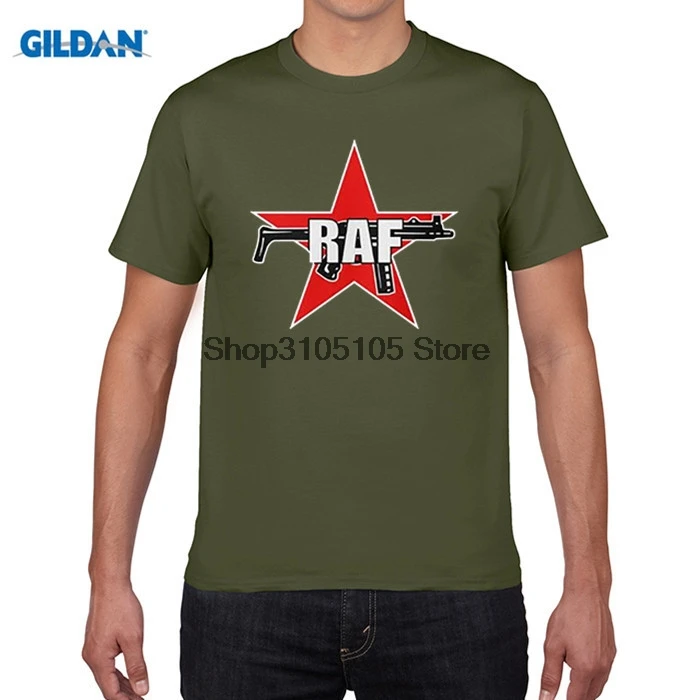 Дизайнерская футболка RAF Red Army Faction новая летняя хлопковая Футболка с круглым