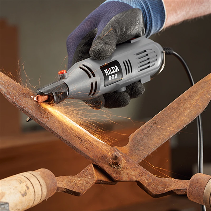 Небольшая электродрель HILDA пилы Заточной крепления газонокосилка и садовый