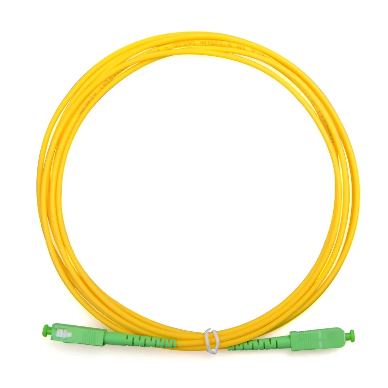 Оптоволоконный патч корд 3m 9/125 652D simplex SC/APC FC/APC LC/APC Pigtail FTTH CATV оптический