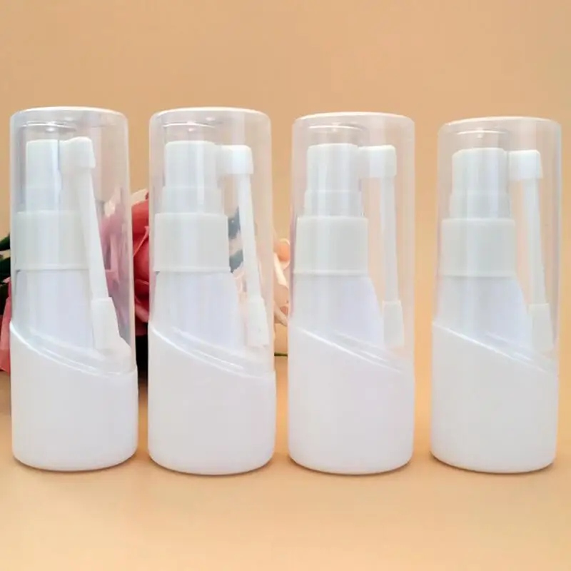 

25ml Empty Plastic Nasal Bottle Small Rotation Mist Spray Bottles Nose Pharmaceutical Medicine Atomizer LX3425