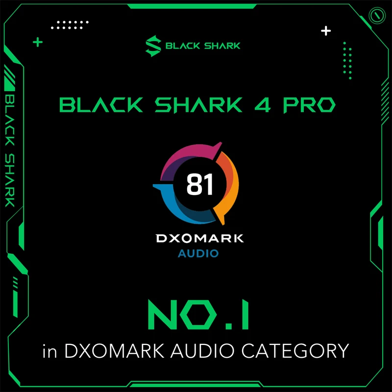 Игровой глобальная версия Black Shark 4 Pro Snapdragon 888 120 Вт магнитный выдвижной триггер с