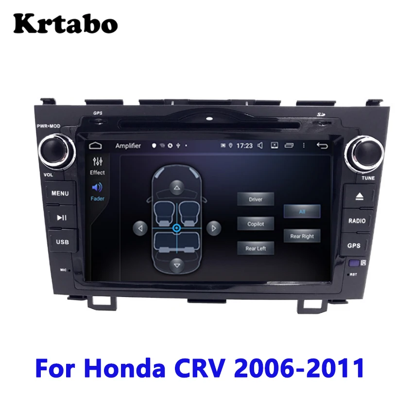 Автомагнитола Krtabo для Honda CRV 2006 2007 2008 2009 2010 2011 | Автомобили и мотоциклы