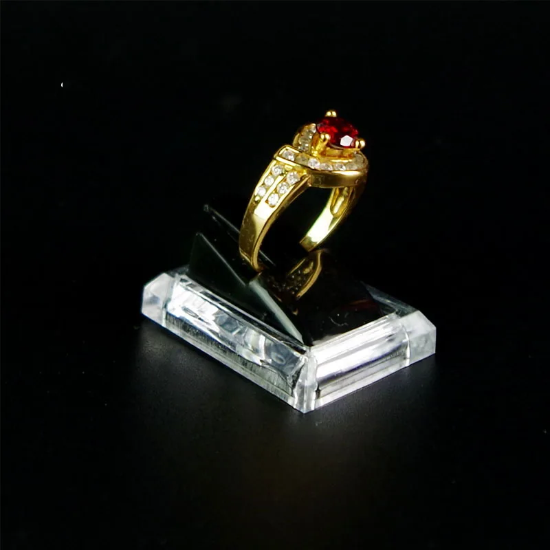 

Кольцо ювелирных изделий дисплей кольцо держатель стенд пластиковая стойка кольцо органайзер для хранения полка кольцо украшение зажим Стенд 10/20 шт./лот