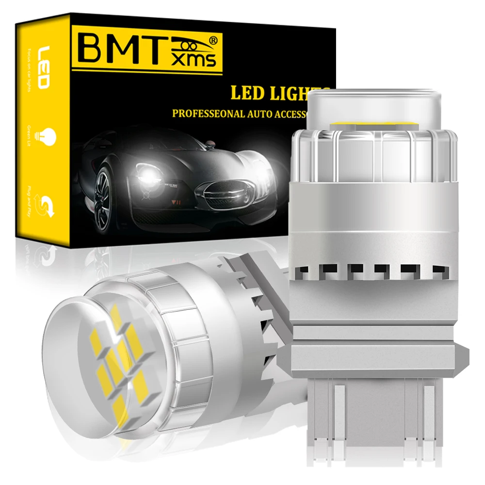 BMTxms 3157 Светодиодная лампа P27/5 Вт P27/7 T25 8SMD сверхъяркая 12 В для 2011 up Jeep Grand Cherokee