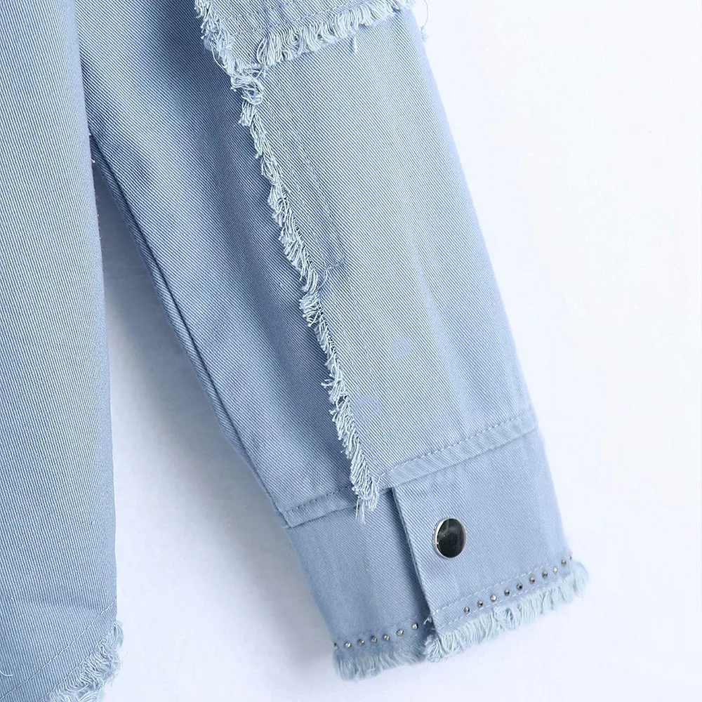 

DiYiG WOMAN 2021 spring and summer new women's bright tassel decorative lapel long-sleeved woolen jacket jacket