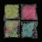 100 шт. настенные украшения, светящаяся звезда, светильник, флуоресцентная наклейка, 3D Трехмерные настенные наклейки, звезда для крыши спальни