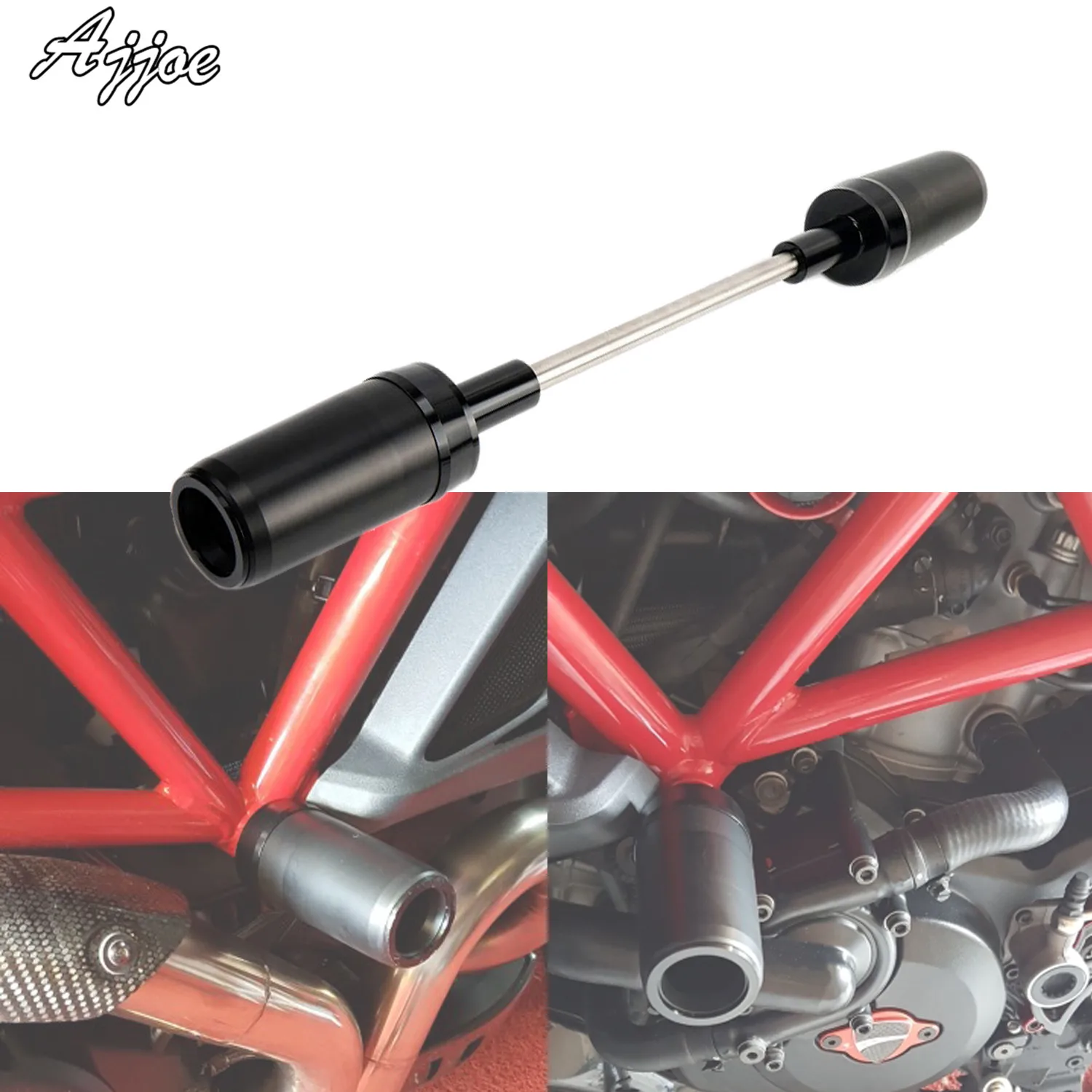 Слайдеры рамы двигателя CNC мотоцикла защита от ударов для Ducati Monster696/795/796/1100EVO