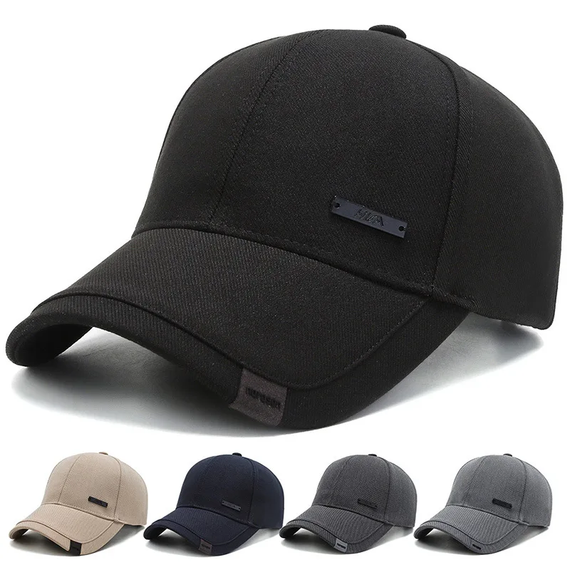 

High Quality Outdoor Sports Baseball Caps Stylish Sunscreen Simplicity Style Sports Cap Casual Universal All-matched Mens Hats