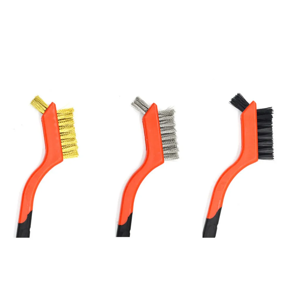 

Paint Rust Wire Brushes Rust Remover Set 3Pcs Brushes Cleaning Durable