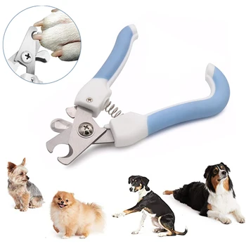 Professional Dog Nail Clippers Stainless Steel Pet Cat Nail Trimmer Labor-Saving Nail Clipper Convenient Dog Grooming Supplies 1