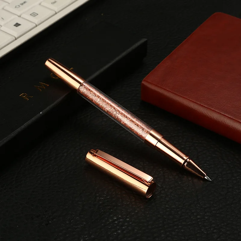 1 шт. кристальная ручка металлические бусины Алмаз для подписи студента подарки