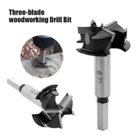 35 mm forstner steel boring drill bit woodworking self centering hole saw tungsten carbide wood cutter tools set