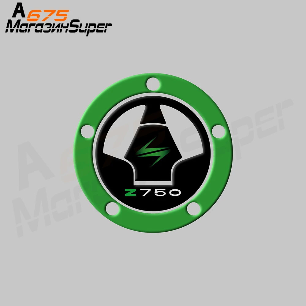 Motorcycle Sticker 3D Decal Tank Decoration Stickers Protector Reflective car sticker For Kawasaki Z750 ZR750 Z 750 2007-2012