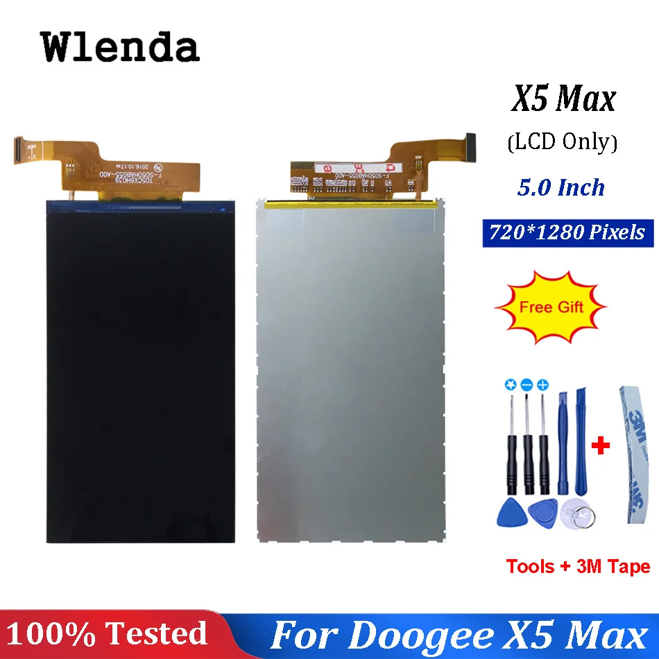 100% тестирование Для Doogee X5 Max ЖК дисплей Дисплей Одежда высшего качества для x5 max