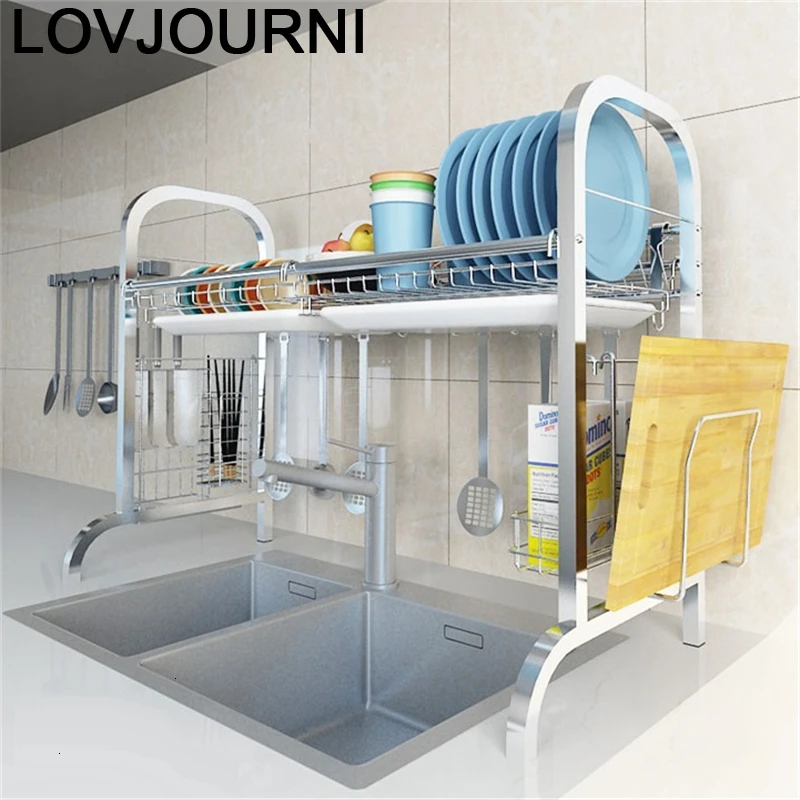 De Cosinha органайзер для посуды аксессуары из нержавеющей стали Cocina Organizador кухня Cozinha