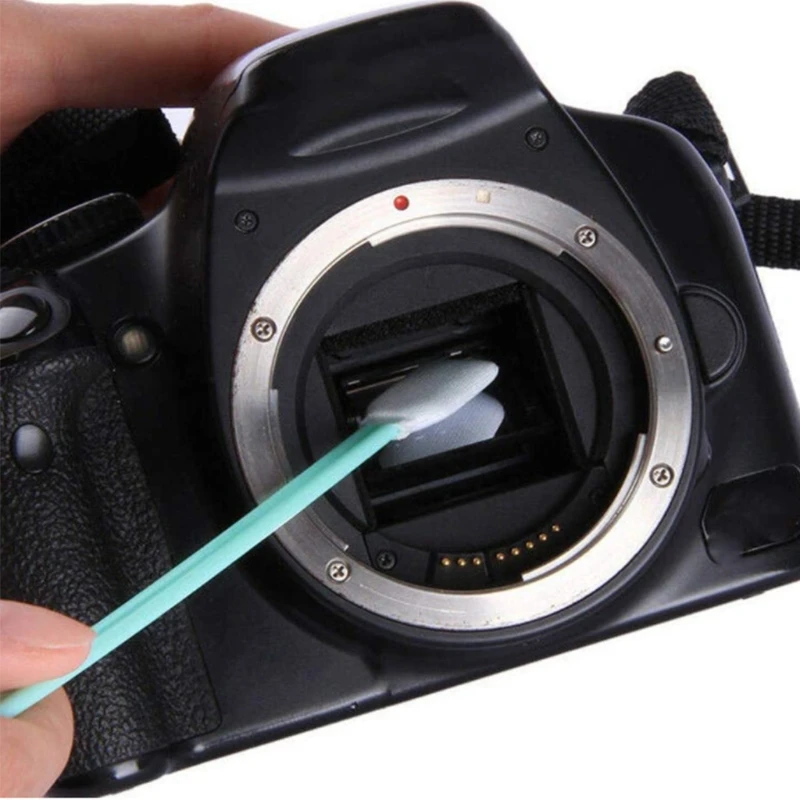 6X 15mm Wet Cleaning Swab for DSLR, CMOS CCD Sensor Cleaning Swabs Suitable for Lens Filters, Individually Packaged L41E