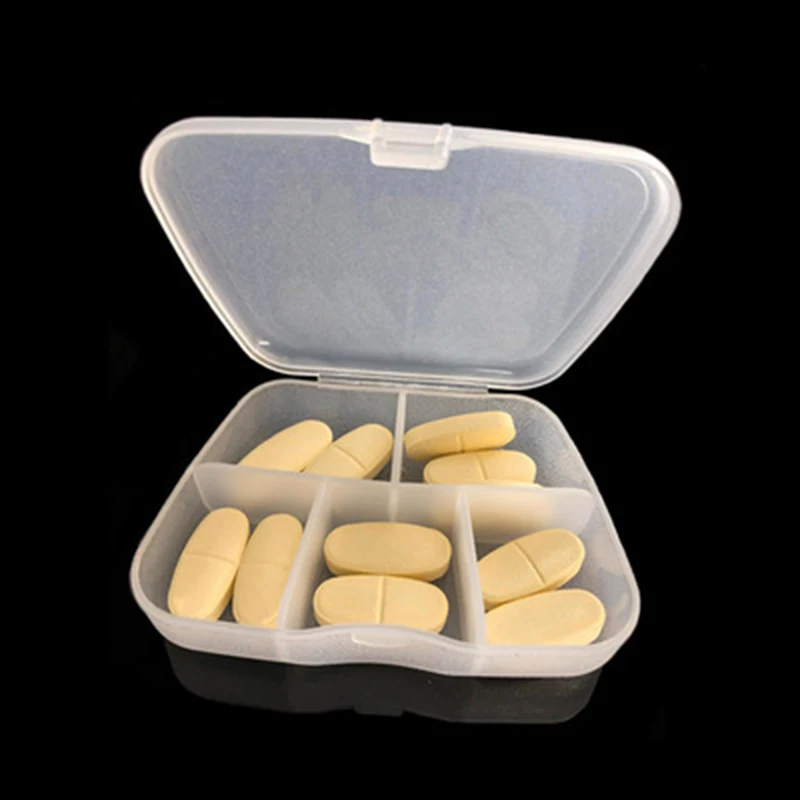 5 сеток портативная упаковка одна неделя переноска для путешествий медицина