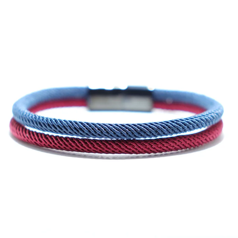 Браслет из нержавеющей стали с магнитной пряжкой для мужчин и женщин | Украшения