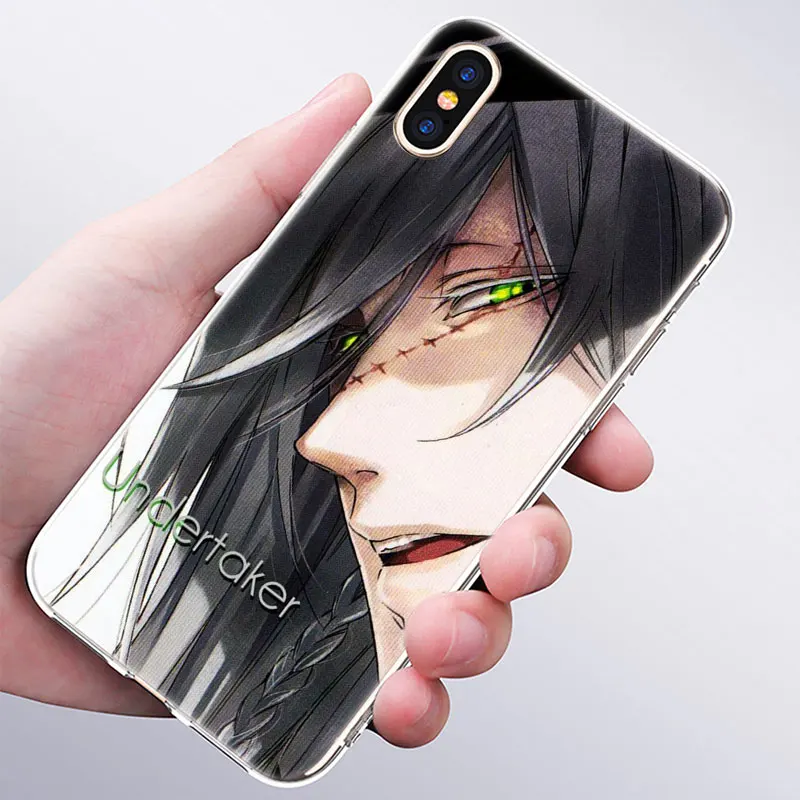 Лидер продаж сапоги для косплея Темный дворецкий аниме Мягкий силиконовый чехол