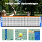 Спортивная тренировочная теннисная сетка PE, Пляжная стандартная сетка для бадминтона, для взрослых, детей, для двора, легко устанавливается, складная, портативная
