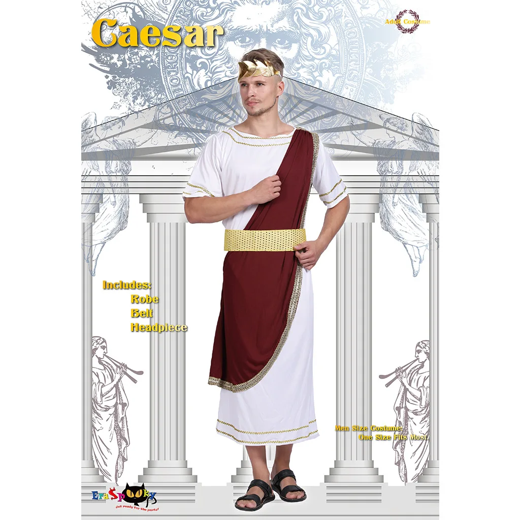 

Halloween Caesar The Great Cosplay Costumes Men Ancient Roman Greek Gladiator Knight Role-Playing Stage Performance Suit 2022