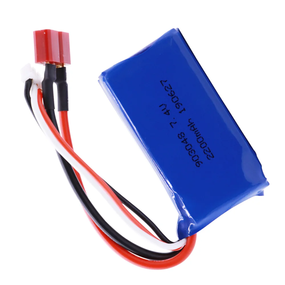 большая емкость 74 v 2200mah 2s lipo батарея