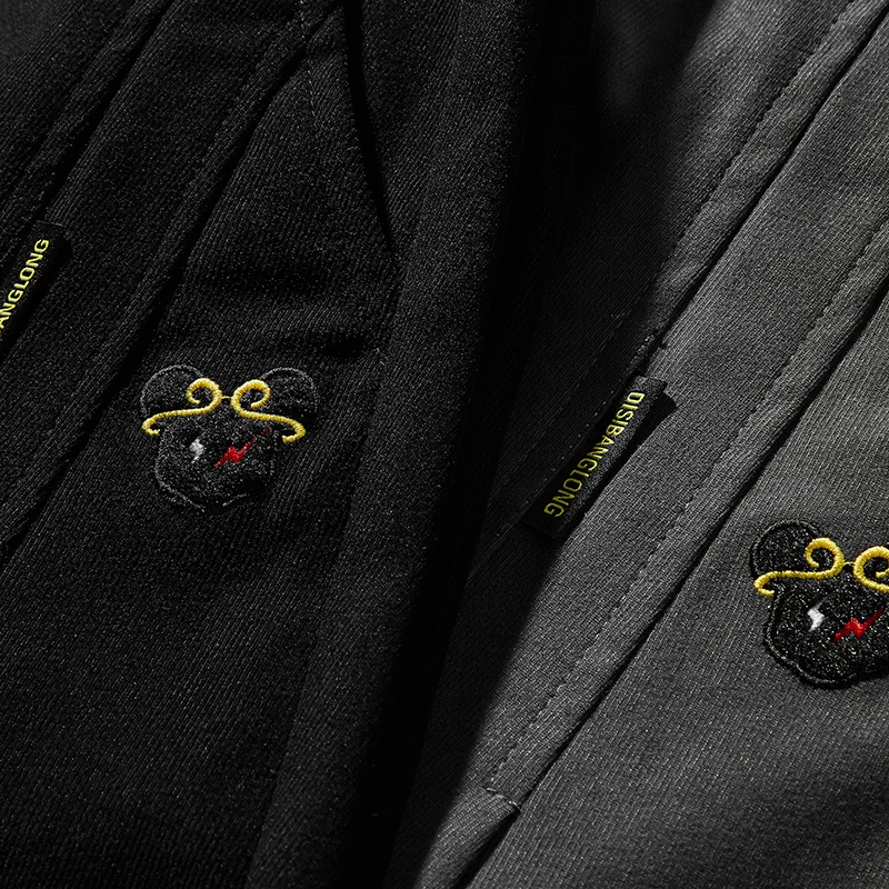 

2021 New Men Hip Hop Harem Pants Streetwear Elastic Waist Sweatpants Men Fashion Patchwork Cargo Pants Male Jogger Black Pants