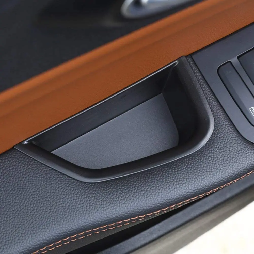 Автомобильный ящик для хранения на входную дверь черный лоток с нескользящим