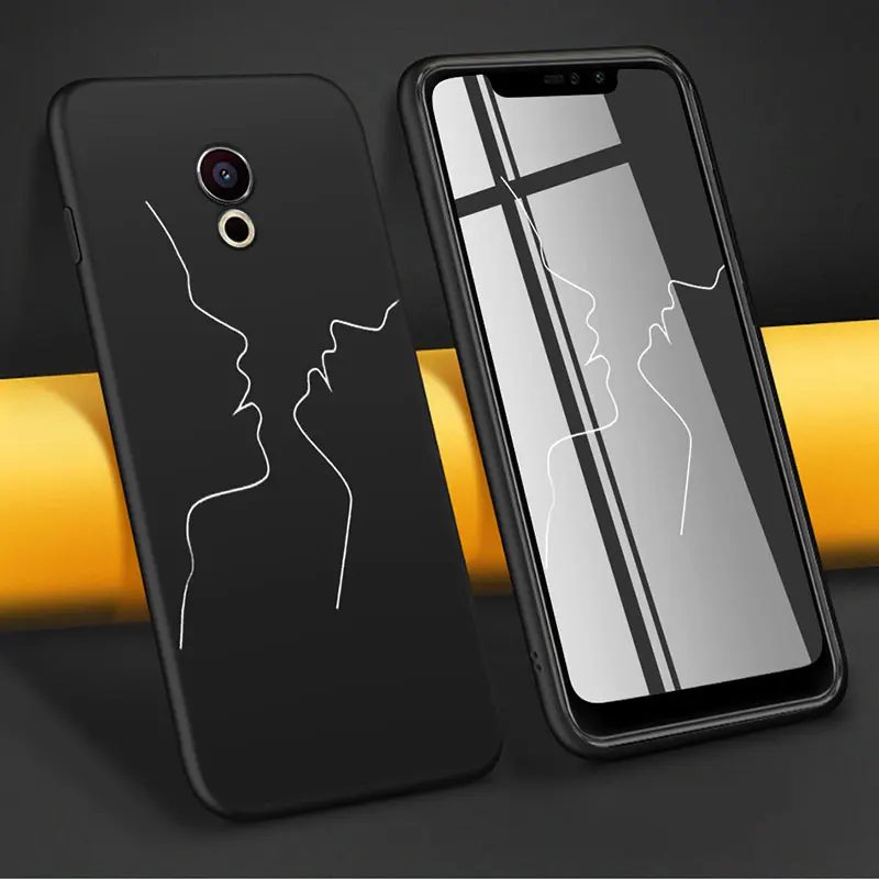 Для Meizu Pro 5 6 M6S черная матовая задняя крышка для OnePlus 5T 1 + TPU Fundas Pro6s Mx5 ультратонкие