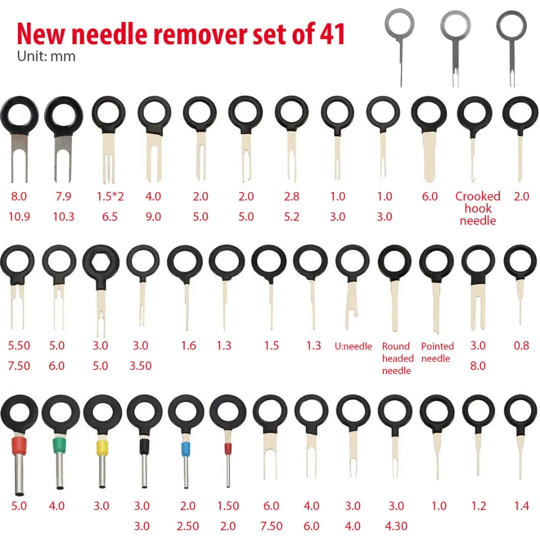 41 шт. автомобильный электрический набор для вскрытия автомобильных