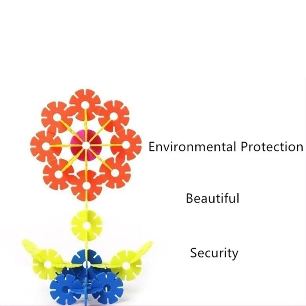 100 шт/300 шт пластиковые снежинки соединяющие блоки Строительные и строительные