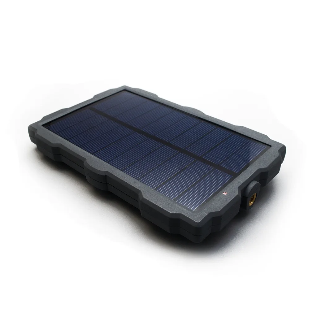 Панели солнечные 12v солнечное зарядное устройство power bank 1500 мАч Перезаряжаемые внутренняя литиевая Батарея 6V Панели солнечные для охоты Камера