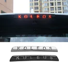 Задний стоп-сигнал из нержавеющей стали, отделка крышки для RENAULT KOLEOS 2 II 2016-2018 2019, аксессуары для стайлинга автомобиля