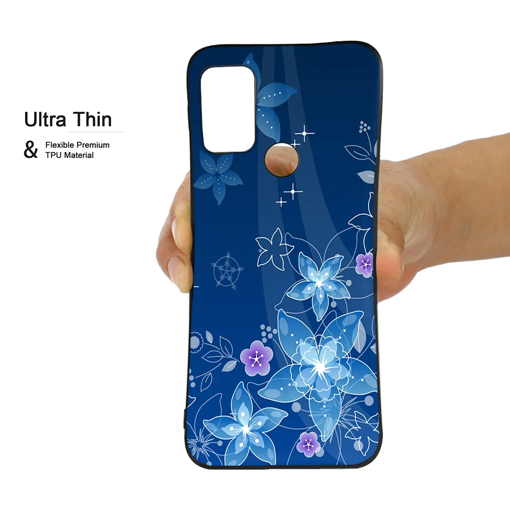 flower phone case for motorola moto g30 g20 g50 g60 e7 e20 e40 g40 fusion g 5g plus g9 play e7 plus power silicone back covers free global shipping