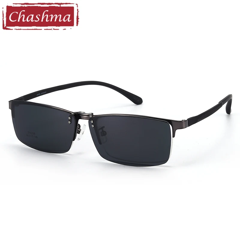 Мужские очки по рецепту Chashma магнитные поляризационные линзы с магнитным зажимом